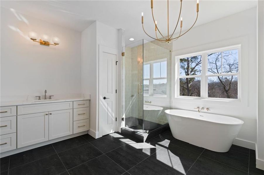 Furnished interior view inside a new home in , Smyrna (Image 19). Furnished interior view inside a new home in , Smyrna (Image 19).