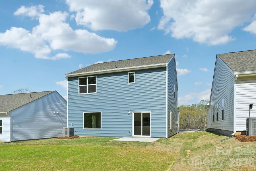 Exterior details and patio area of a home in Willow Estates, Shelby (Image 22).
