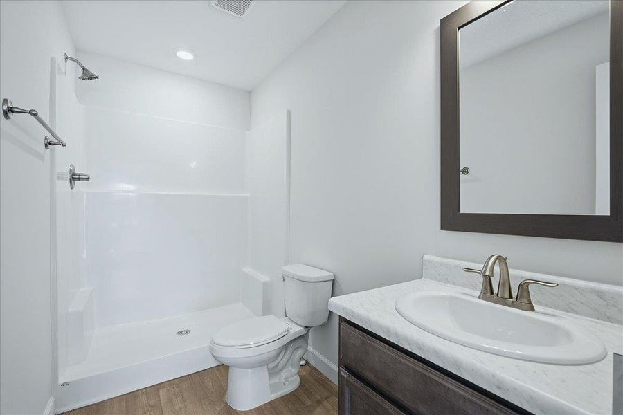 Furnished interior view inside a new home in Stones Throw, Inman (Image 10).