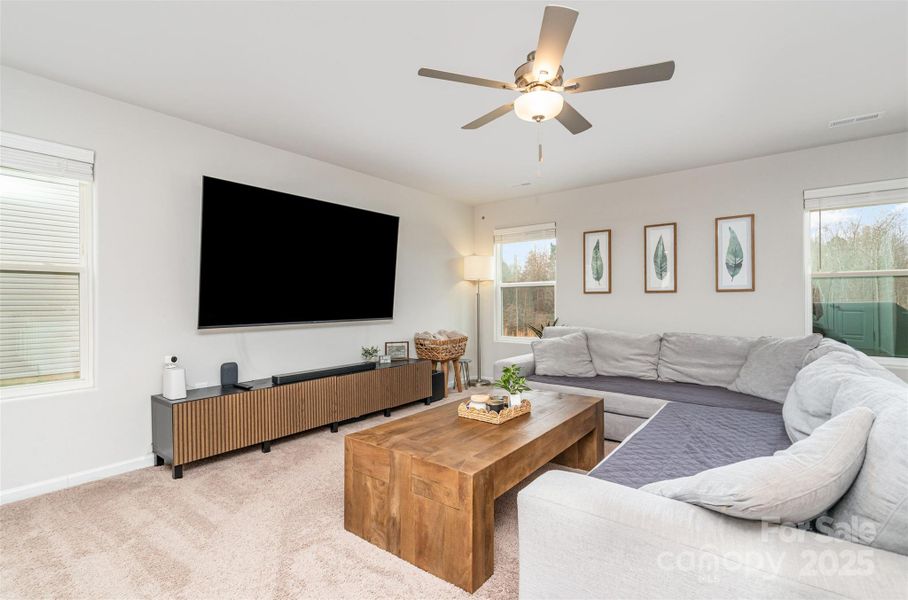 Furnished interior view inside a new home in , Charlotte (Image 24).