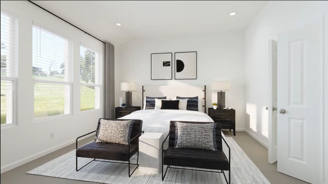 Furnished interior view inside a new home in Kresston, Montgomery (Image 22).