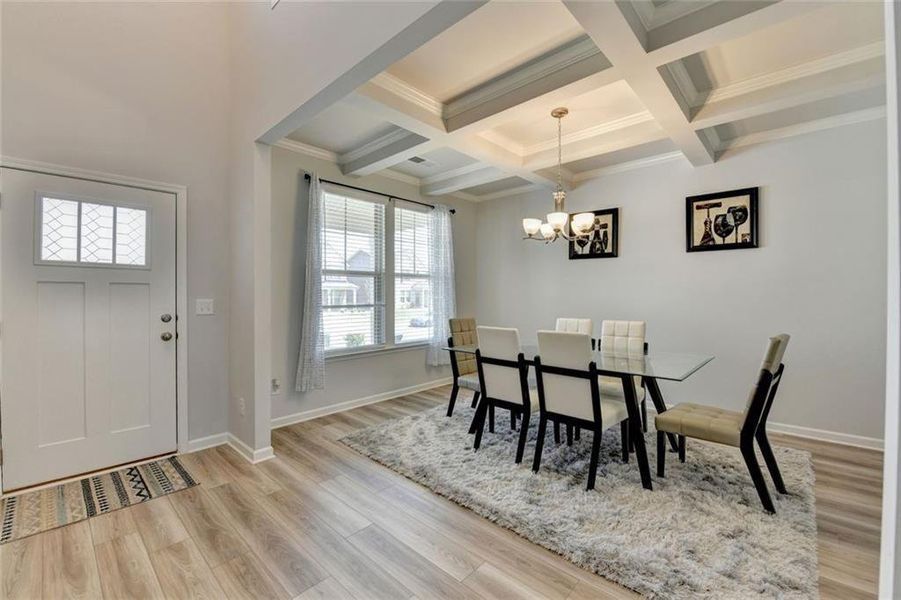 Furnished interior view inside a new home in Adagio, Dacula (Image 29).