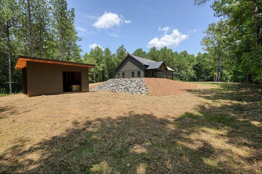 Exterior details and patio area of a home in , Talking Rock (Image 3). Exterior details and patio area of a home in , Talking Rock (Image 3).