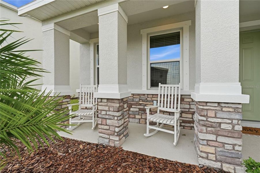 Exterior details and patio area of a home in Solera at Lakewood Ranch, Lakewood Ranch (Image 4). Exterior details and patio area of a home in Solera at Lakewood Ranch, Lakewood Ranch (Image 4).