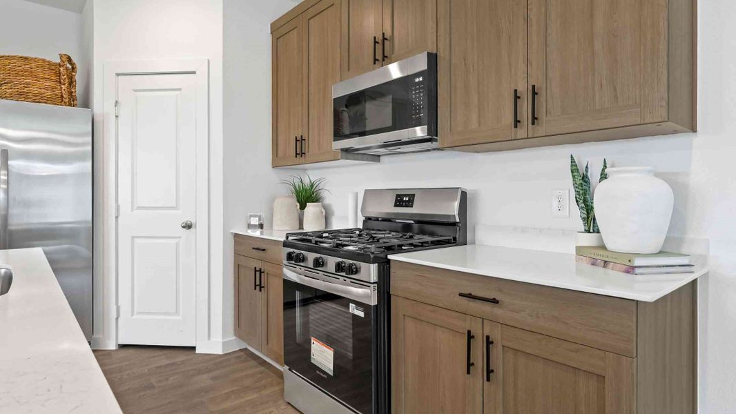 Furnished interior view inside a new home in Emberly, Beasley (Image 8).