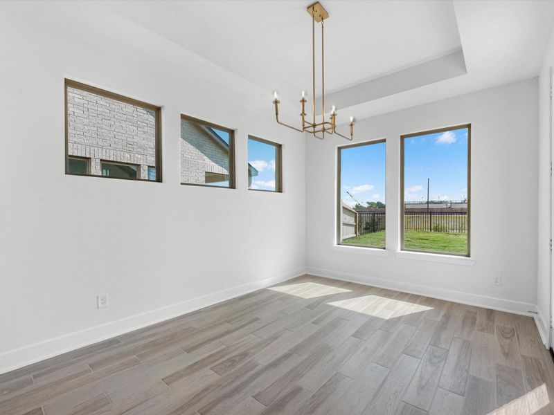 Spacious, unfurnished interior of a new home in Grange - 55', Katy (Image 18).