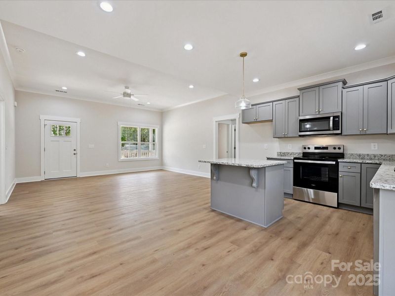 Furnished interior view inside a new home in , York (Image 14).