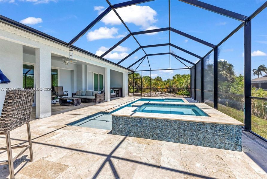 Exterior details and patio area of a home in , Port Charlotte (Image 1). Exterior details and patio area of a home in , Port Charlotte (Image 1).