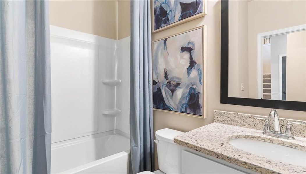 Furnished interior view inside a new home in Camp Creek Village, Atlanta (Image 26).