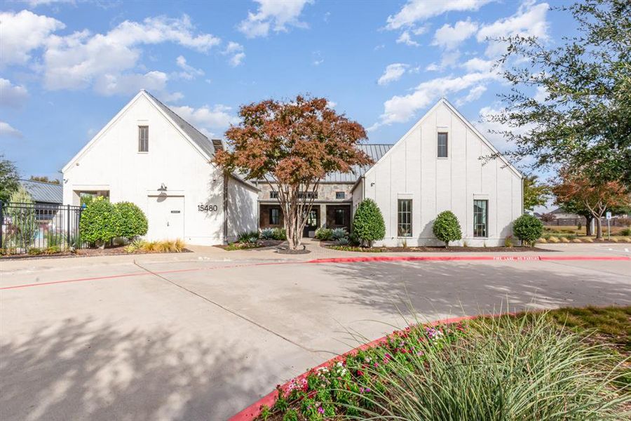 View of front of house with board and batten siding View of front of house with board and batten siding