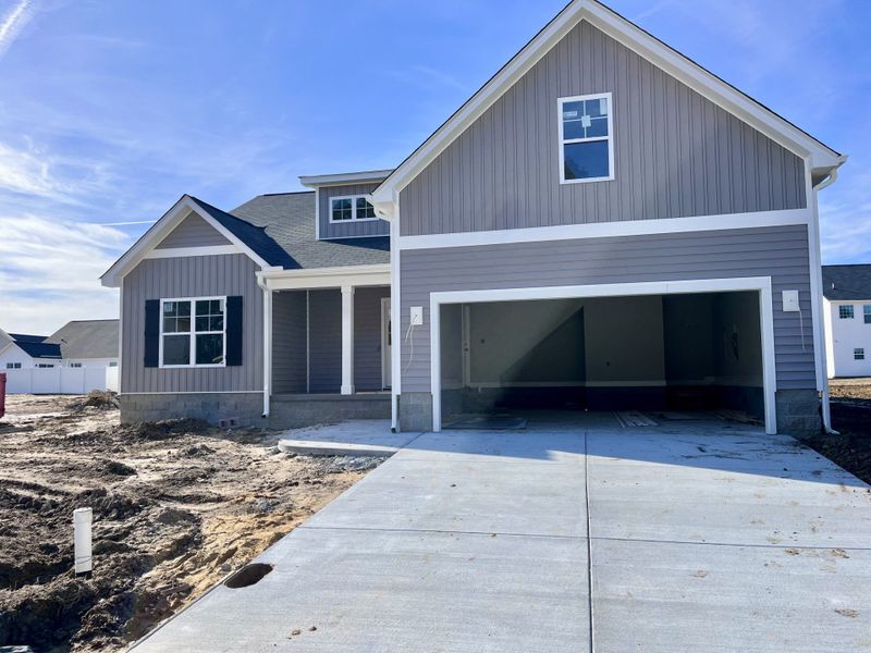 In-progress construction of a new home in Davenport Farms, Winterville, NC (Image 6).