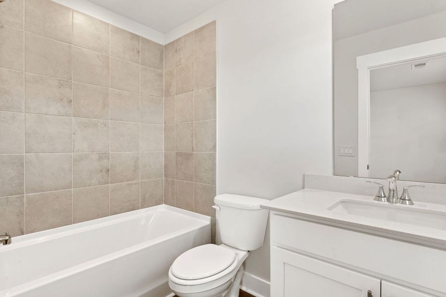 Furnished interior view inside a new home in , Summerville (Image 37). Furnished interior view inside a new home in , Summerville (Image 37).