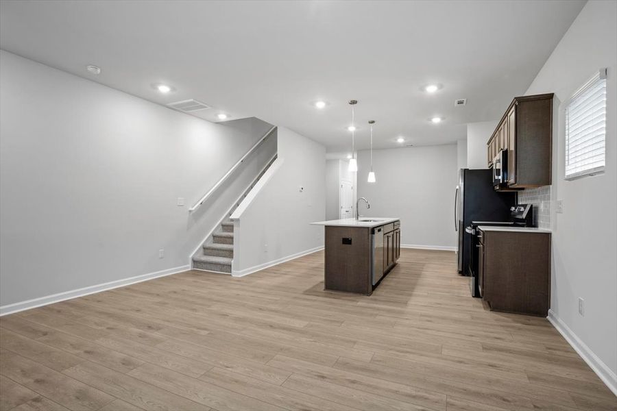 Spacious, unfurnished interior of a new home in Renaissance at White Oak, Garner (Image 18).