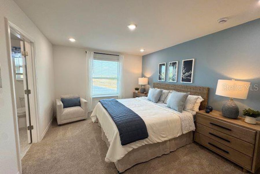 Furnished interior view inside a new home in Orchid Cove, Bokeelia (Image 13).