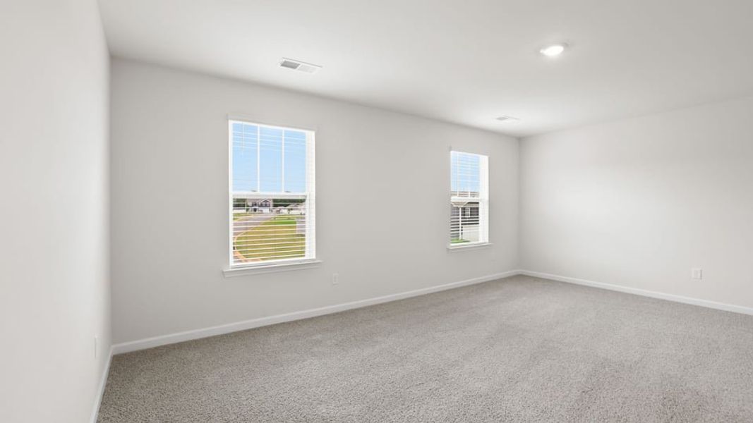 Spacious, unfurnished interior of a new home in Bentley Park, Greenwood (Image 35). Spacious, unfurnished interior of a new home in Bentley Park, Greenwood (Image 35).