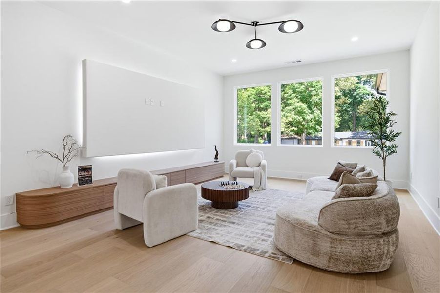 Furnished interior view inside a new home in , Lawrenceville (Image 52).