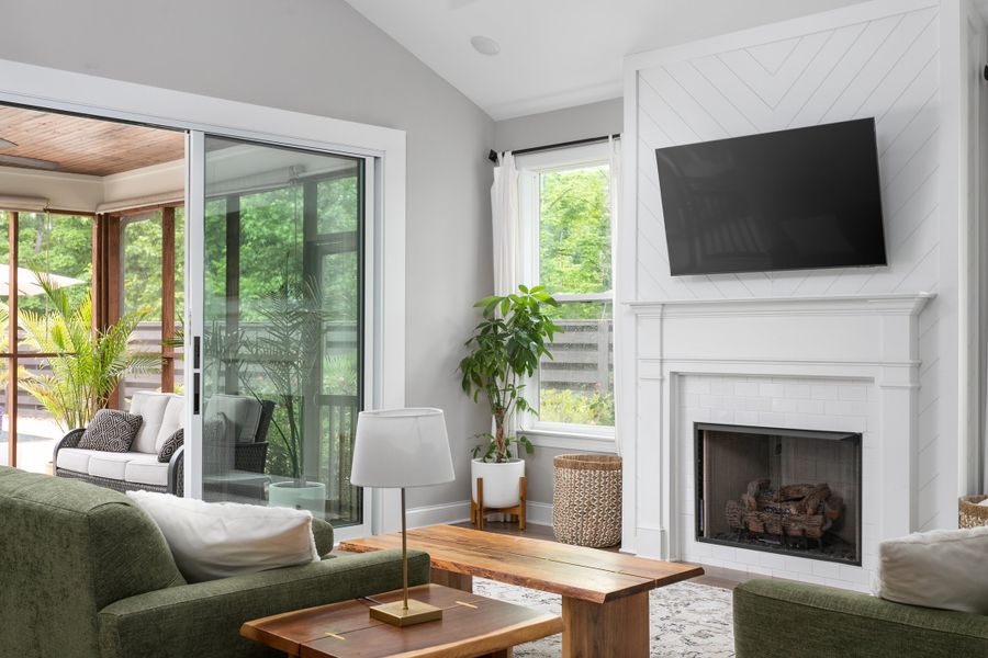 Representative furnished interior of a home built from the The Oxford by Greentech Homes LLC in The Thicket at Sedman Hills, Hixson (Image 10).