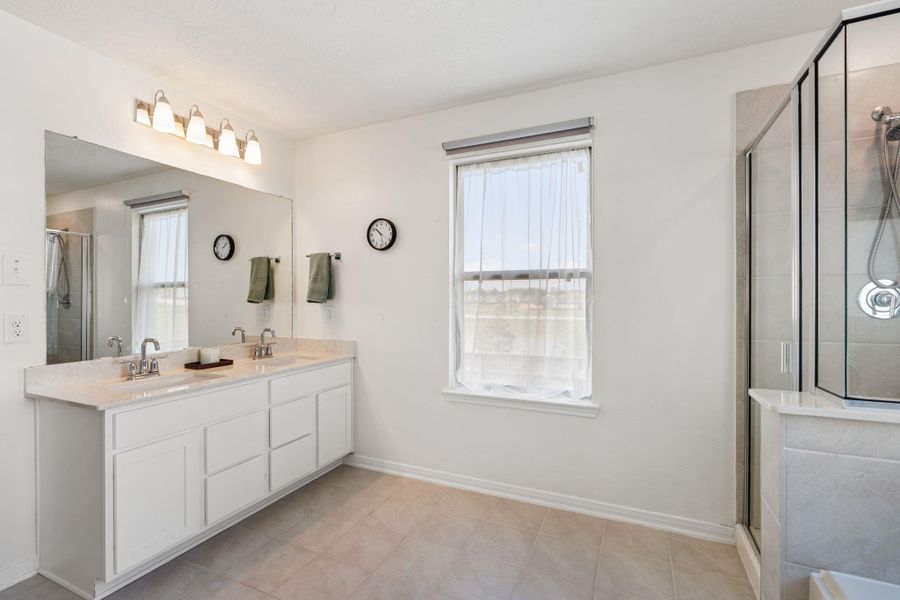 Furnished interior view inside a new home in , Houston (Image 17).