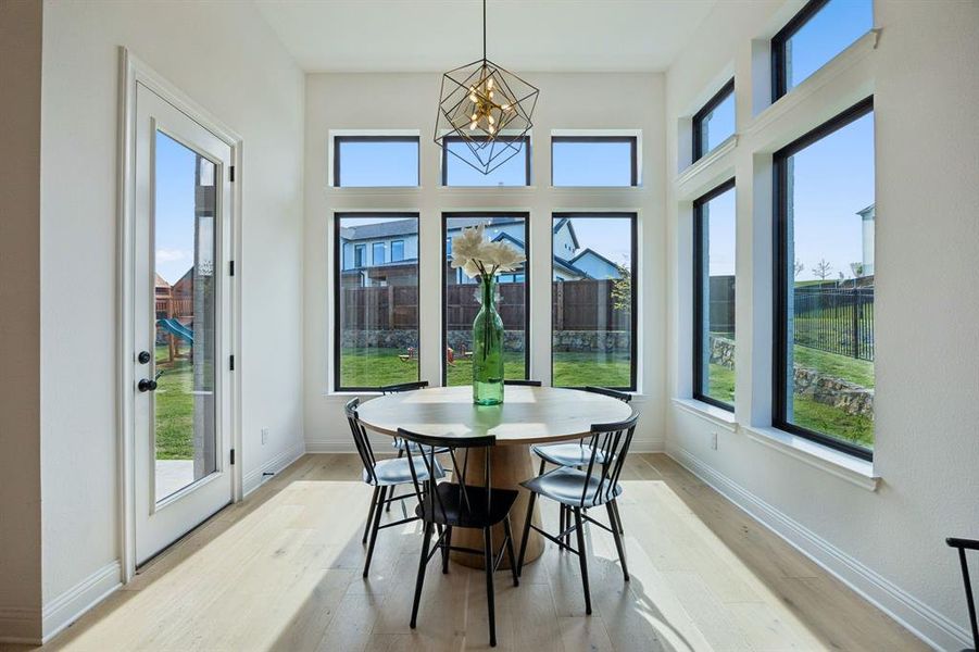 Furnished interior view inside a new home in , Fort Worth (Image 18).