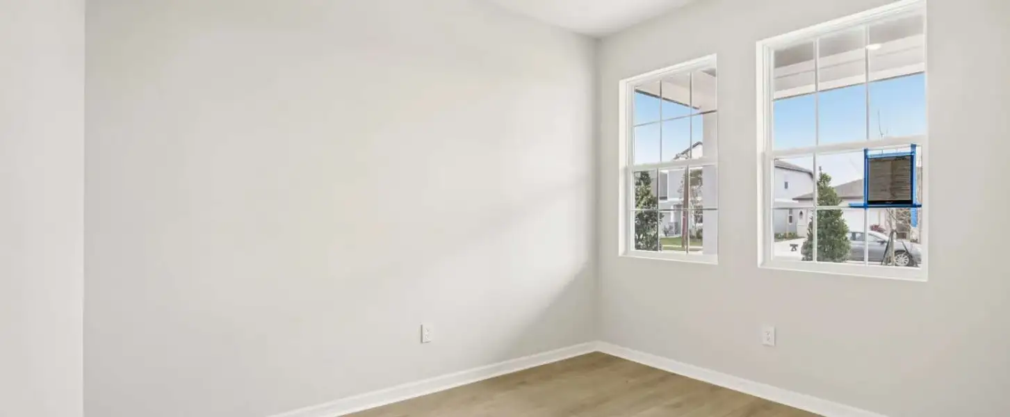 Flex room located off the front of the home - Representative images and renderings are for illustrative purposes. Actual structural options and design finishes of home may vary.
