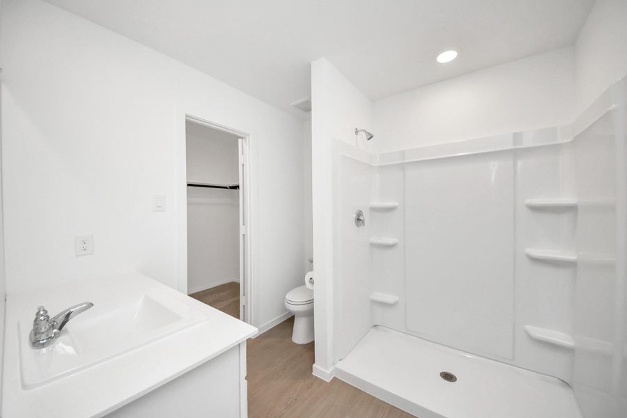 Furnished interior view inside a new home in Anniston, Katy (Image 9). Furnished interior view inside a new home in Anniston, Katy (Image 9).