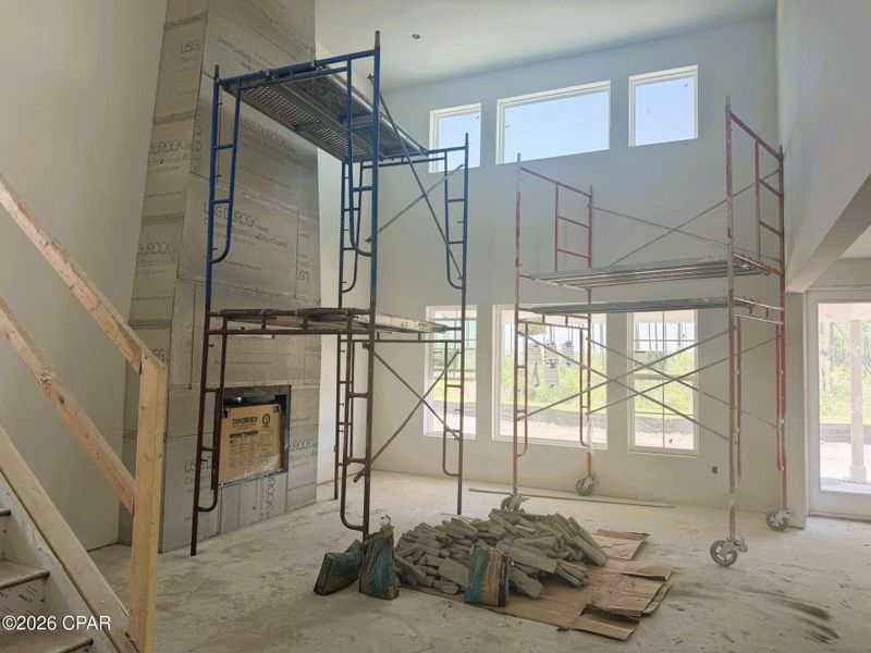 In-progress construction of a new home in Breakfast Point East, Panama City Beach, FL (Image 8). In-progress construction of a new home in Breakfast Point East, Panama City Beach, FL (Image 8).