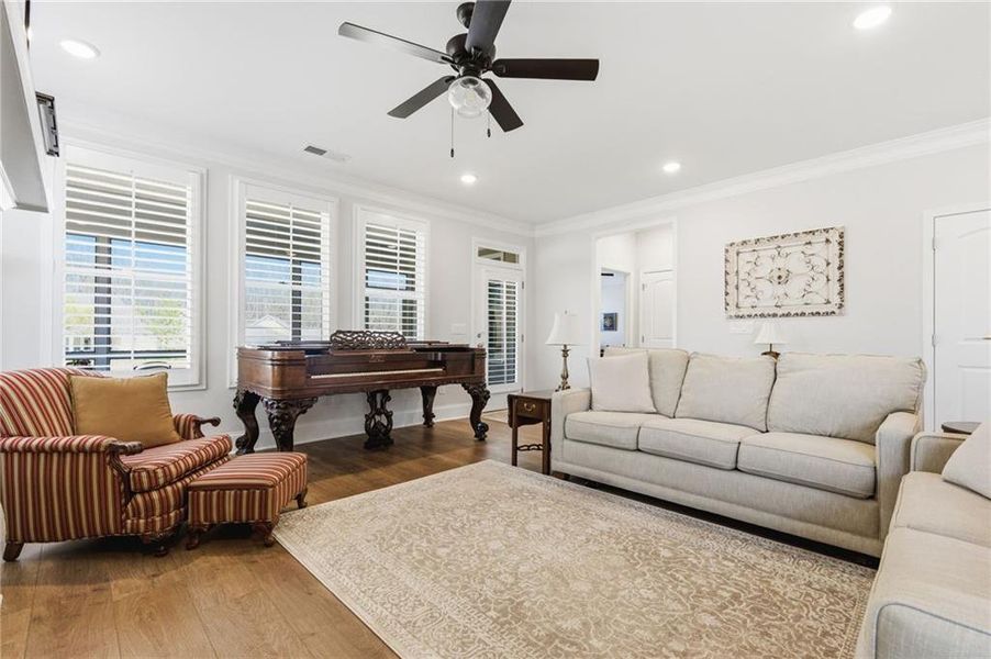 Furnished interior view inside a new home in , Canton (Image 32). Furnished interior view inside a new home in , Canton (Image 32).