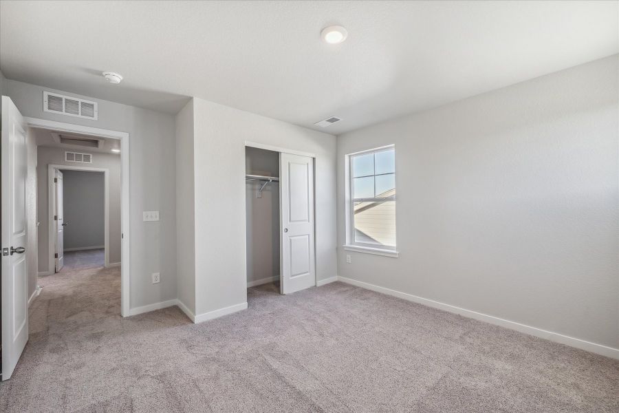 A room with white walls. A room with white walls.