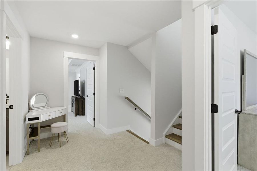 Furnished interior view inside a new home in Marble Tree, Ball Ground (Image 16).