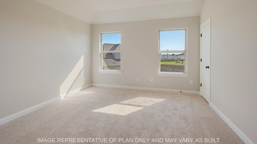 Representative unfurnished interior of a home built from the Norwood by D.R. Horton in Wellborn Settlement, College Station (Image 28). Representative unfurnished interior of a home built from the Norwood by D.R. Horton in Wellborn Settlement, College Station (Image 28).