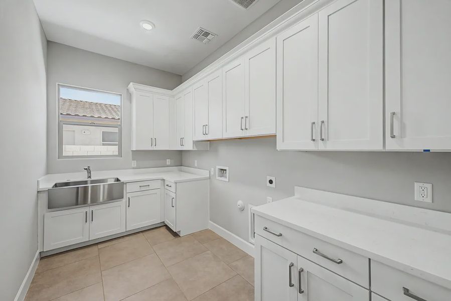 Furnished interior view inside a new home in Bellero Estates, Queen Creek (Image 16).