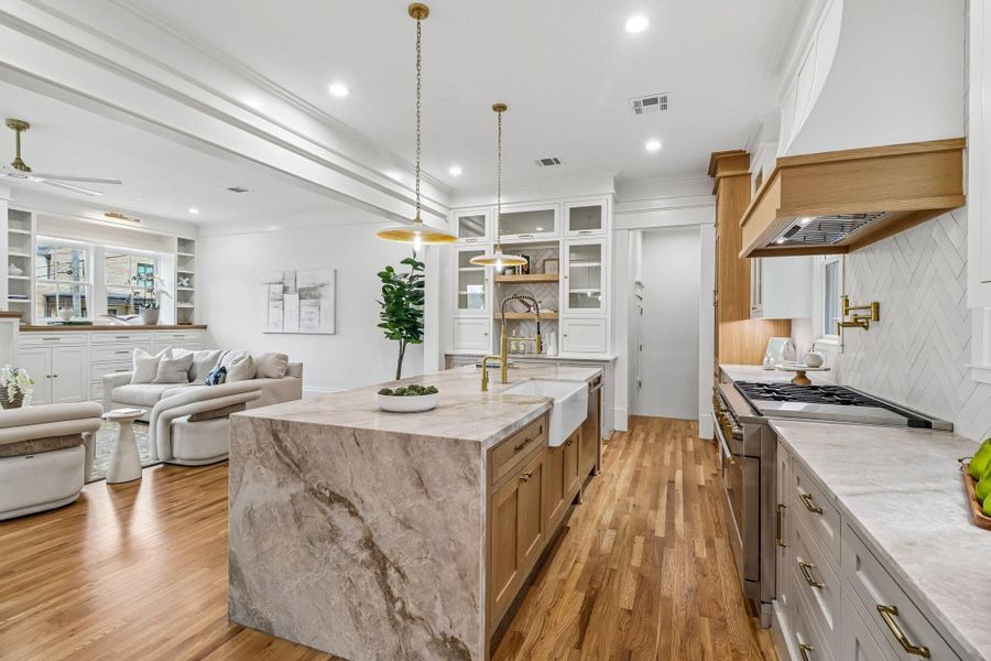 Furnished interior view inside a new home in , Houston (Image 5).