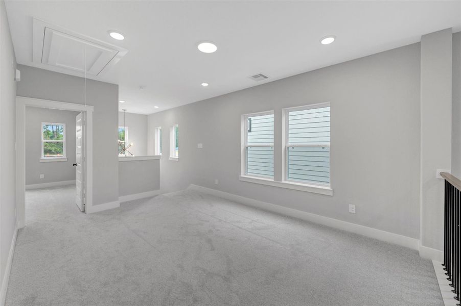Spacious, unfurnished interior of a new home in , Montgomery (Image 22).