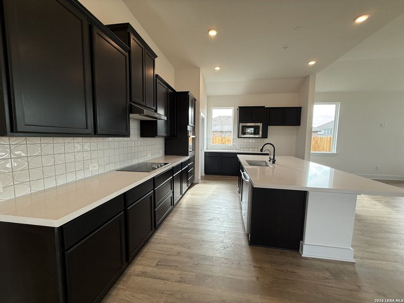 Furnished interior view inside a new home in Alsatian Oaks, Castroville (Image 9). Furnished interior view inside a new home in Alsatian Oaks, Castroville (Image 9).