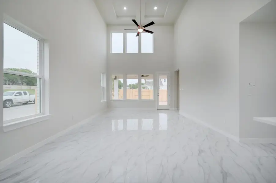 Representative unfurnished interior of a home built from the Travis by Scott Felder Homes in Flora, Hutto (Image 12).