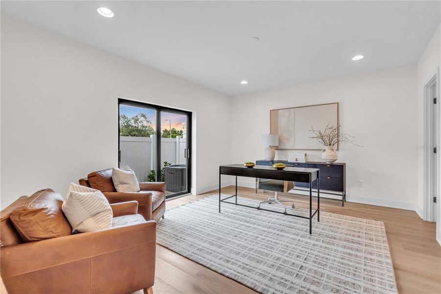 Furnished interior view inside a new home in , Tampa (Image 26). Furnished interior view inside a new home in , Tampa (Image 26).