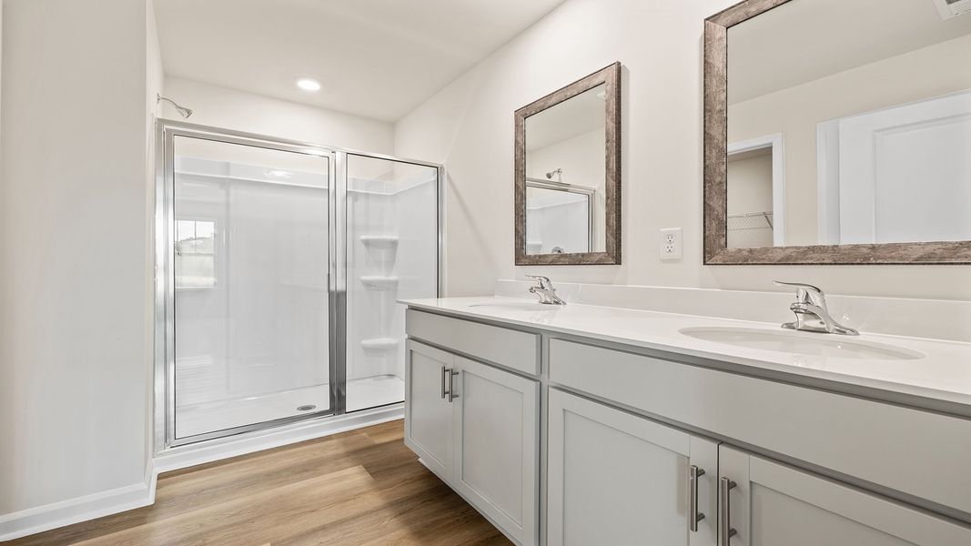 Furnished interior view inside a new home in Cascade Point, Seneca (Image 12).