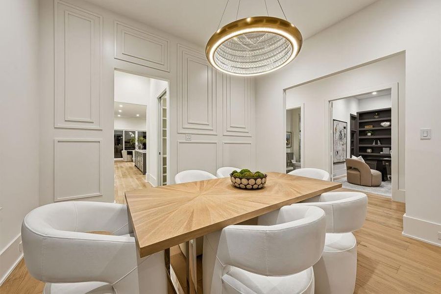 Furnished interior view inside a new home in , Bellaire (Image 6).