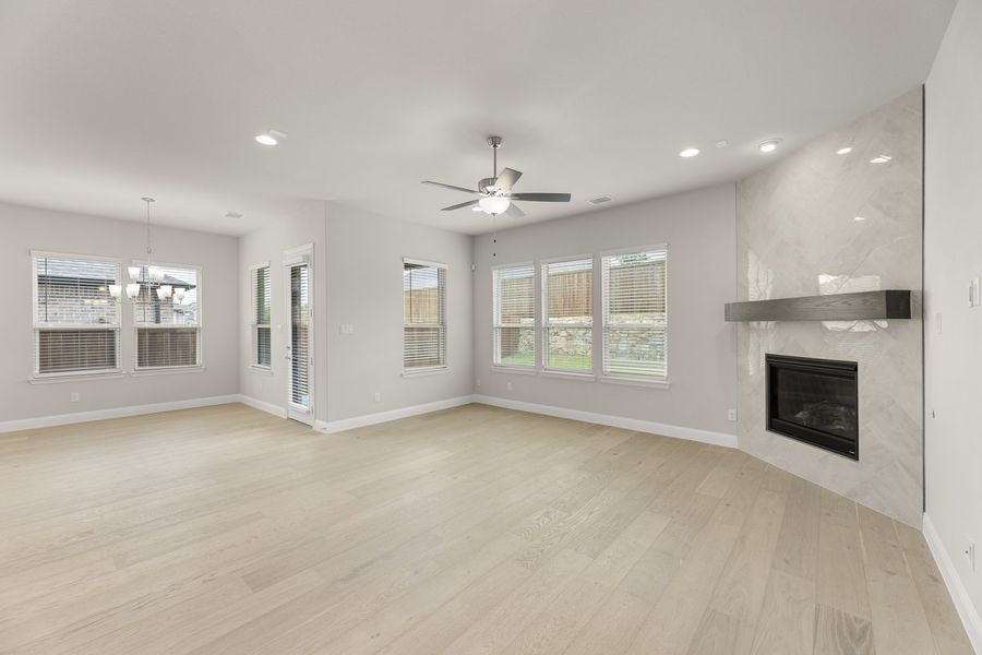 Spacious, unfurnished interior of a new home in Brookshire at Legacy Hills, Celina (Image 19). Spacious, unfurnished interior of a new home in Brookshire at Legacy Hills, Celina (Image 19).