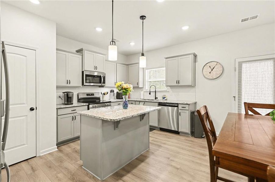 Furnished interior view inside a new home in Morgan Landing, Carrollton (Image 31).