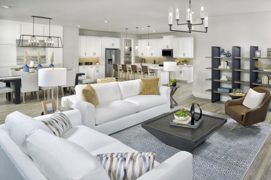 Representative furnished interior of a home built from the Isle Royal by Mattamy Homes in Pasadena Ridge, Zephyrhills (Image 6). Representative furnished interior of a home built from the Isle Royal by Mattamy Homes in Pasadena Ridge, Zephyrhills (Image 6).