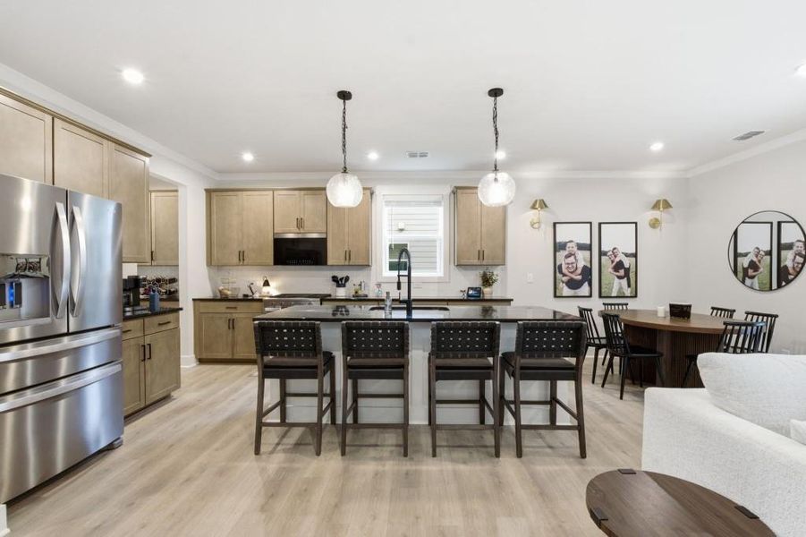 Furnished interior view inside a new home in Cambridge at Steels Bridge, Canton (Image 37).