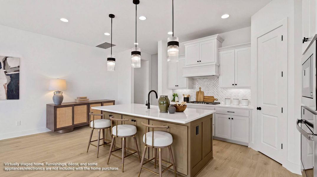 Furnished interior view inside a new home in Reserve at Berry Bay, Wimauma (Image 4).