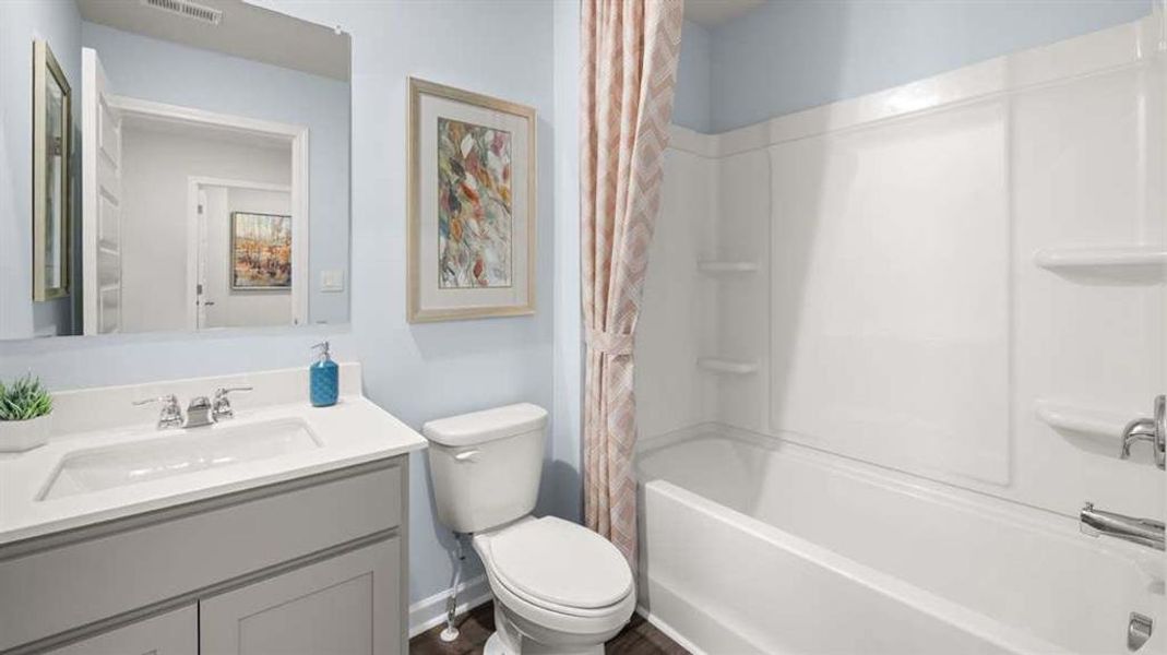 Furnished interior view inside a new home in , Stockbridge (Image 44).