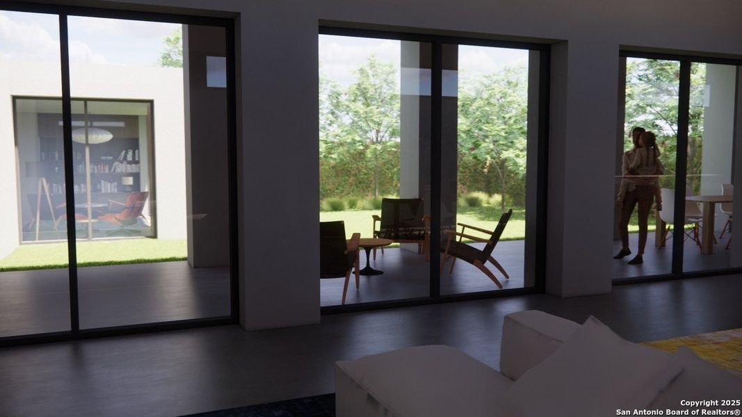 Furnished interior view inside a new home in , San Antonio (Image 5). Furnished interior view inside a new home in , San Antonio (Image 5).