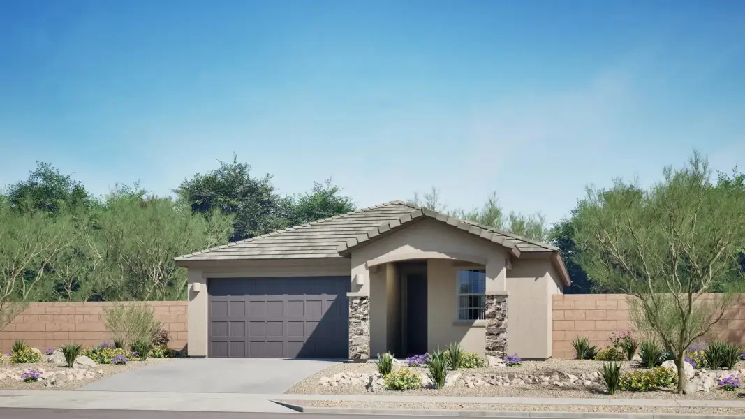 Home exterior render streetview Home exterior render streetview