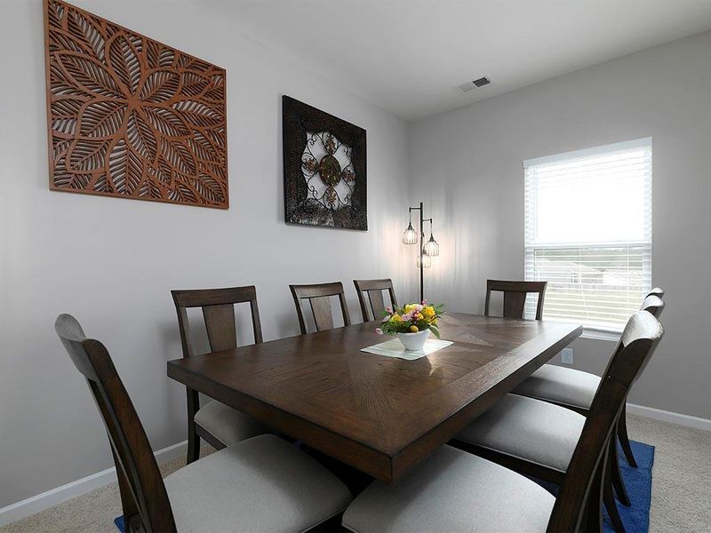 Furnished interior view inside a new home in , Dallas (Image 19). Furnished interior view inside a new home in , Dallas (Image 19).