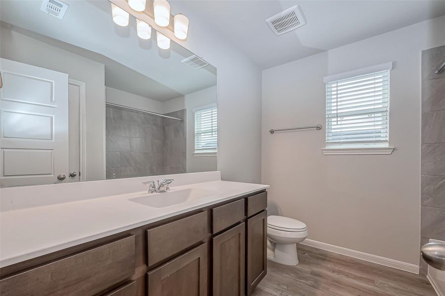 Furnished interior view inside a new home in Sunterra, Katy (Image 11). Furnished interior view inside a new home in Sunterra, Katy (Image 11).