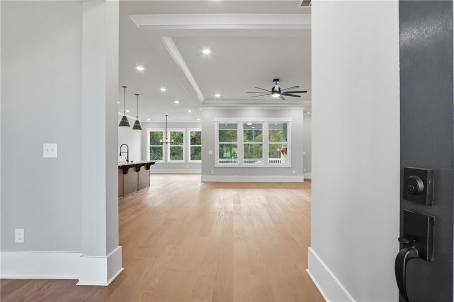 Spacious, unfurnished interior of a new home in Old Town Estates, Dacula (Image 22).