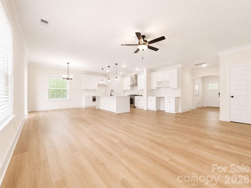 Spacious, unfurnished interior of a new home in , Charlotte (Image 12).